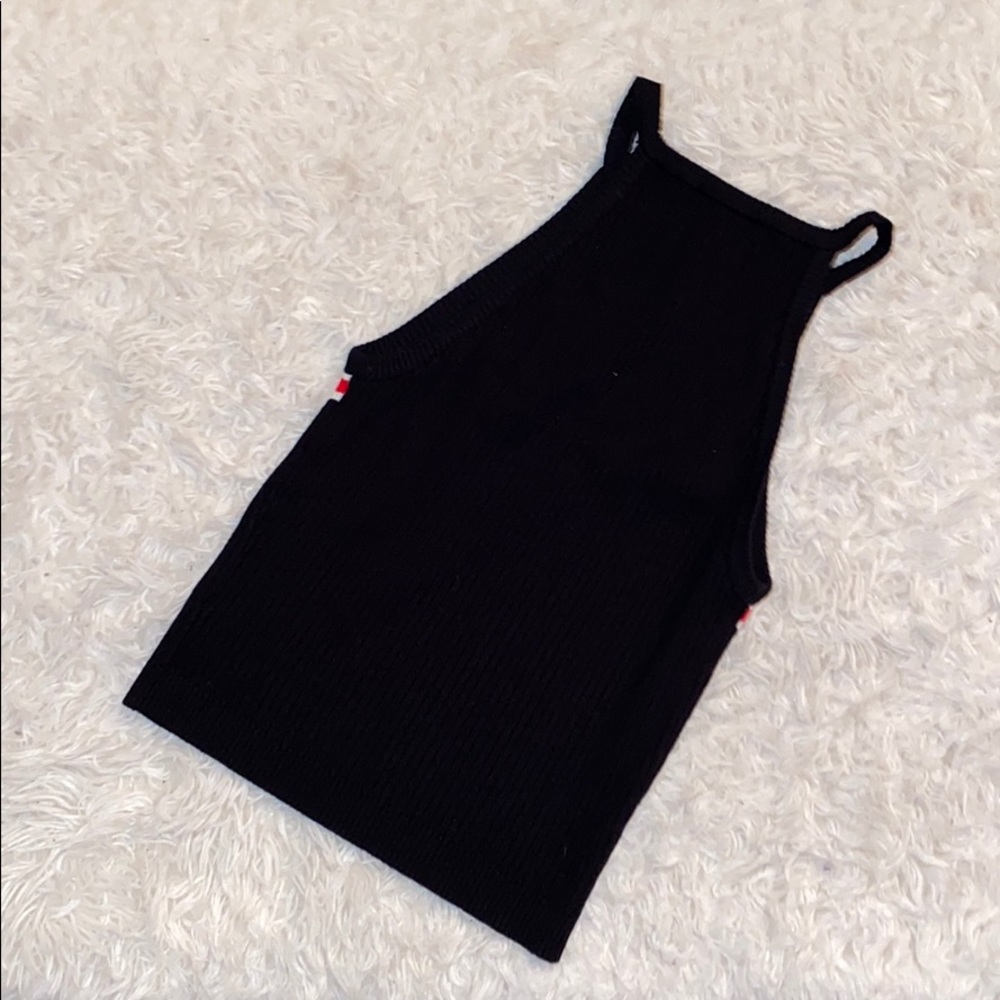 Halter Ribbed Top - Picture 3 of 3